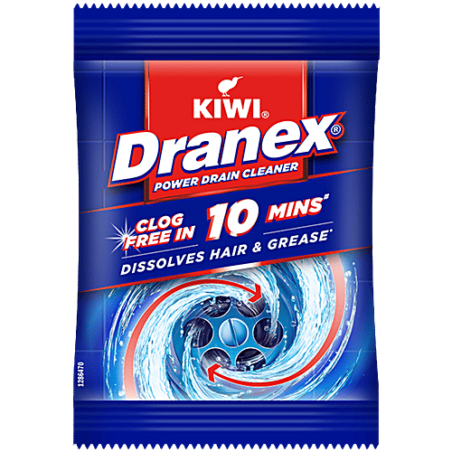 KIWI DRAIN CLEANER 50G (MRP - 33 | Net - 24 )