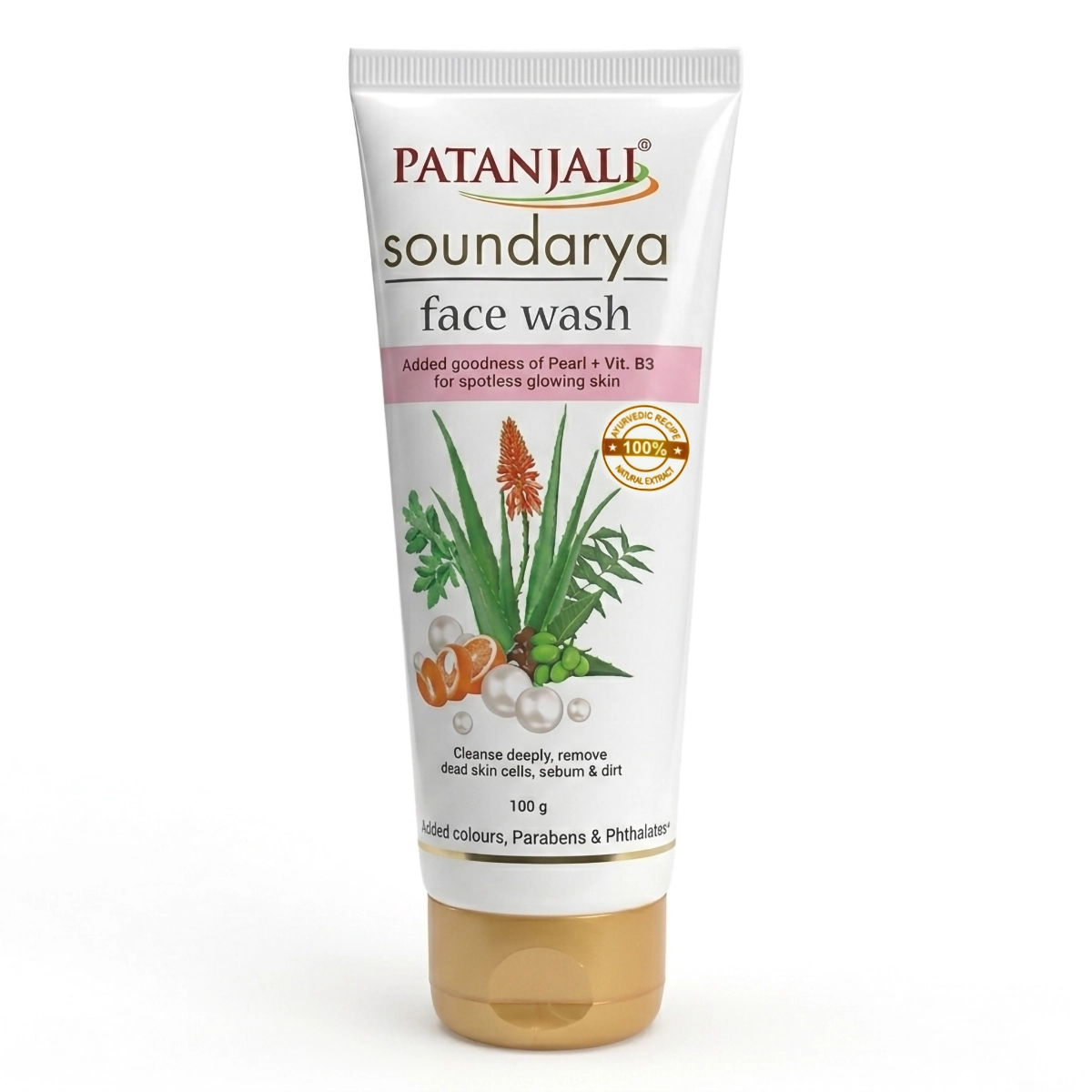 Patanjali FACE WASH 100GM (MRP - 105 | Net - 75 )