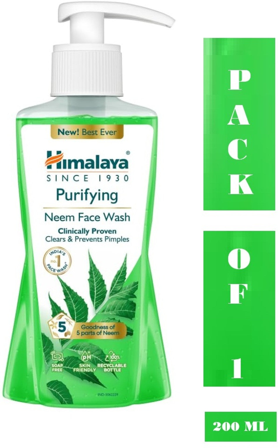 HIM NEEM Facewash 200ML OFFER PUMP (MRP - 449 | Net - 320 )