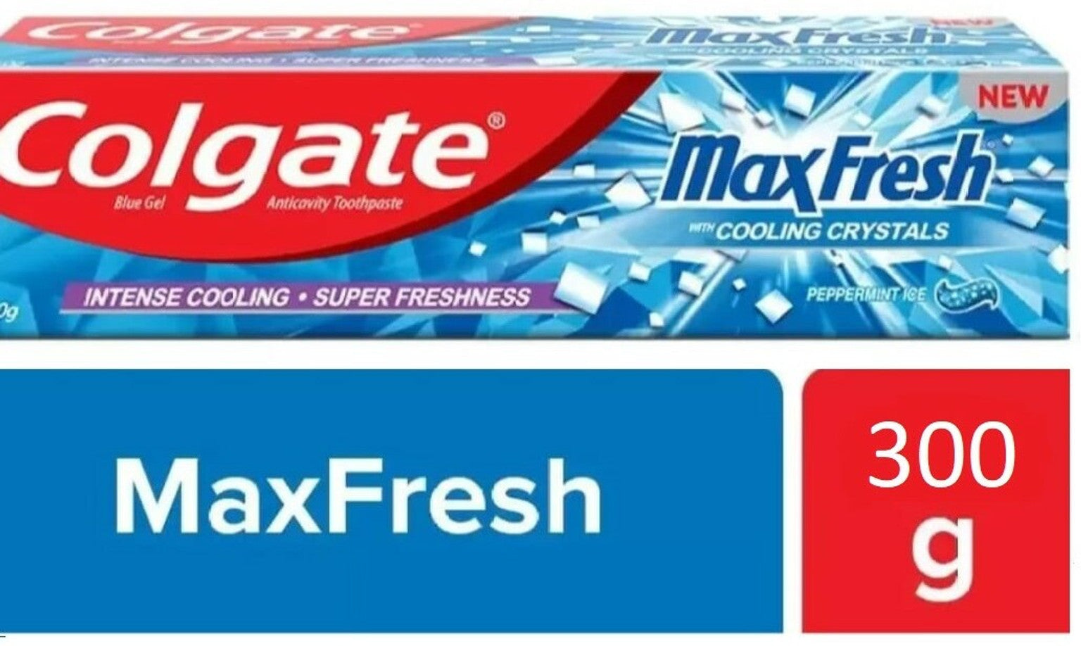 COLGATE MAX FRESH BLUE 300G (MRP - 299 | Net - 148 )