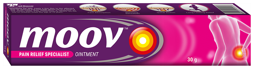 MOOV PAIN RELIFE 30G (MRP - 180 | Net - 121 )