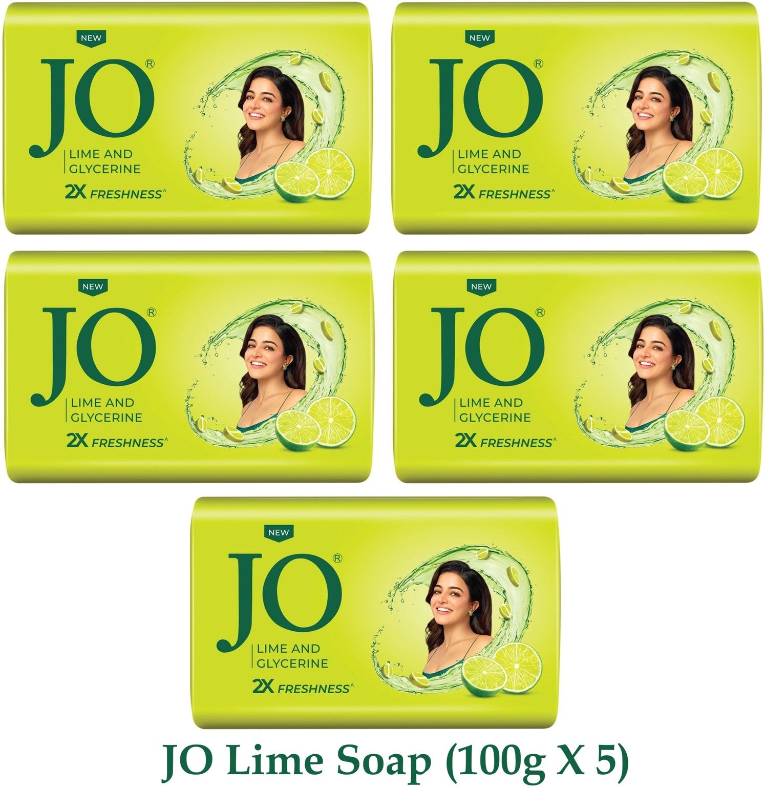 JO LIME SOAP 5*100G (MRP - 125 | Net - 83 )
