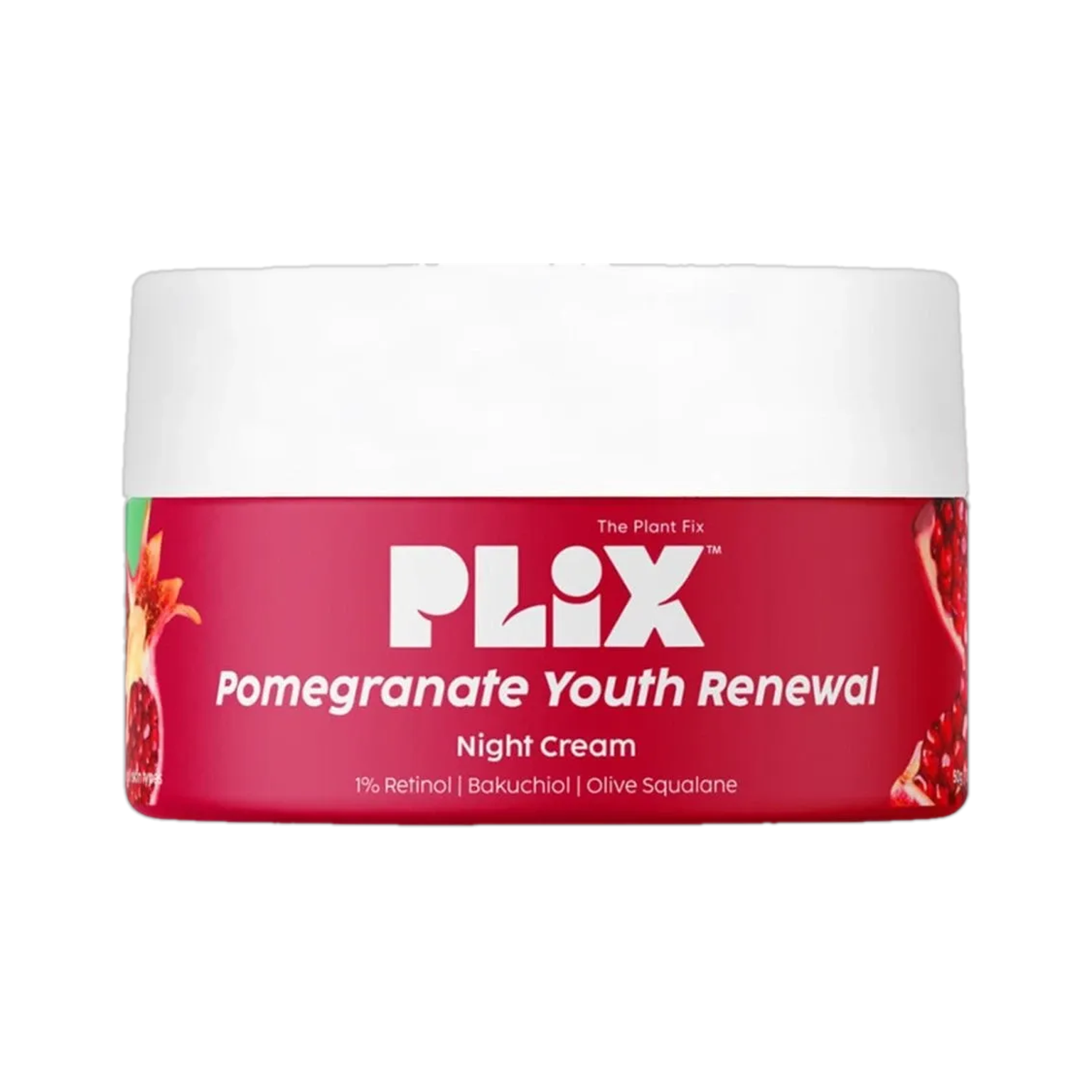 PLIX POMEGRANATE NIGHT CREAM 50G (MRP - 550 | Net - 263 )