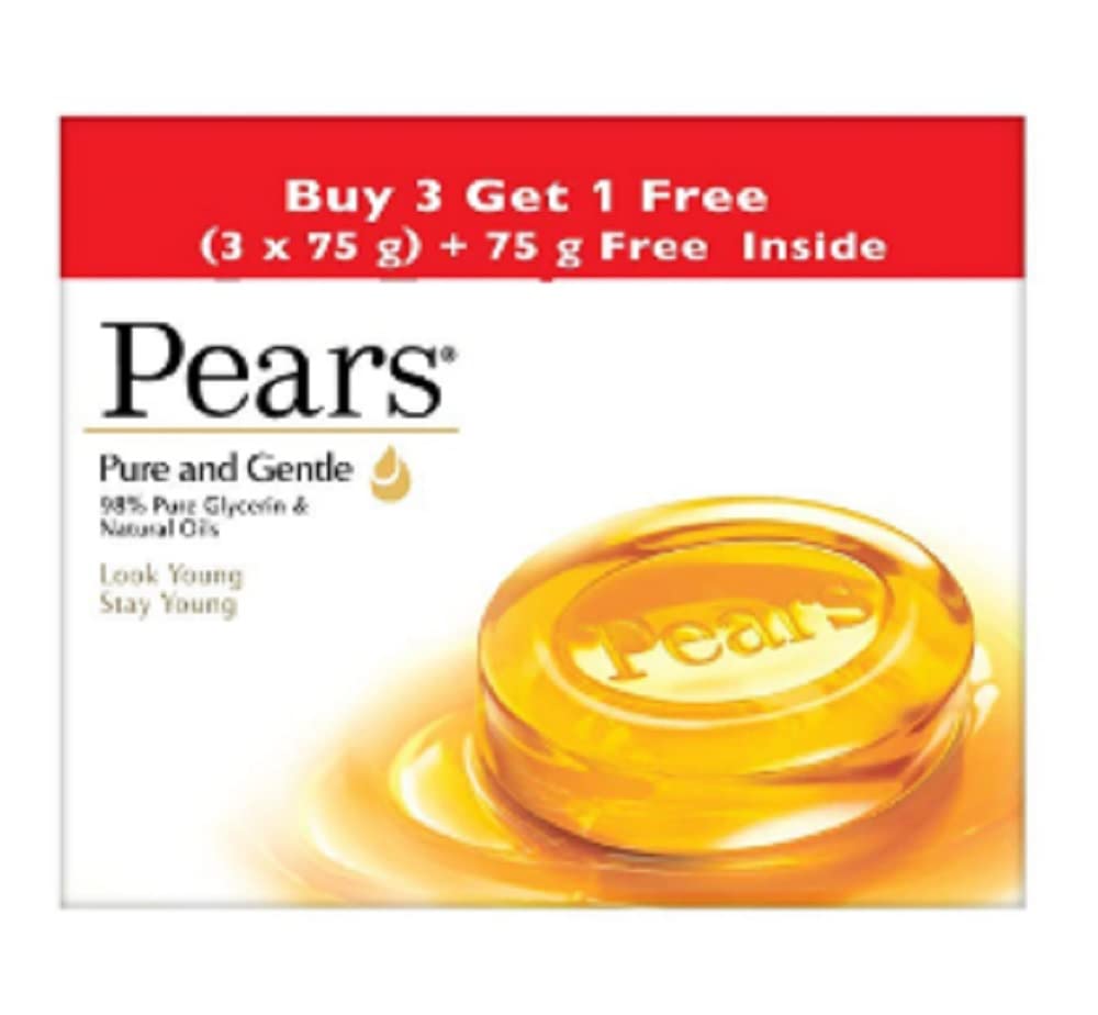 PEARS SOAP SET 4*125G (MRP - 350 | Net - 206 )