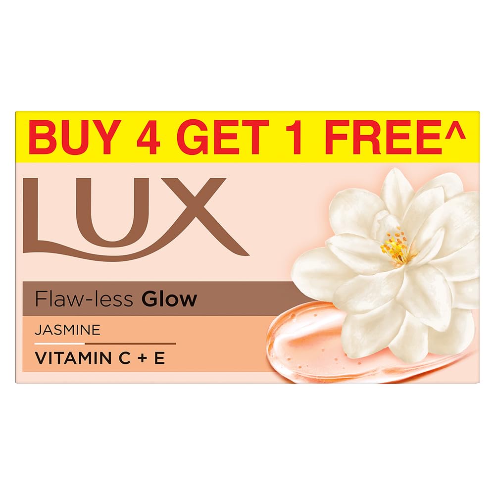 LUX WHITE SOAP 5*100GM (MRP - 130 | Net - 110 )