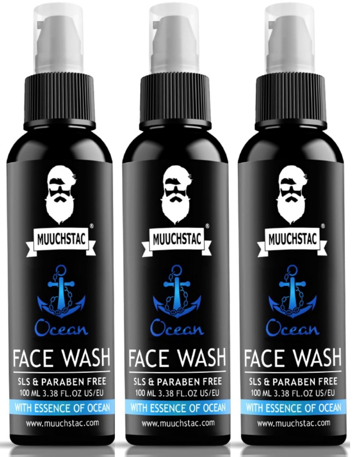 MUUCHSTAC OCEAN F/W 100ML PACK OF 3 (MRP - 299 | Net - 96 )