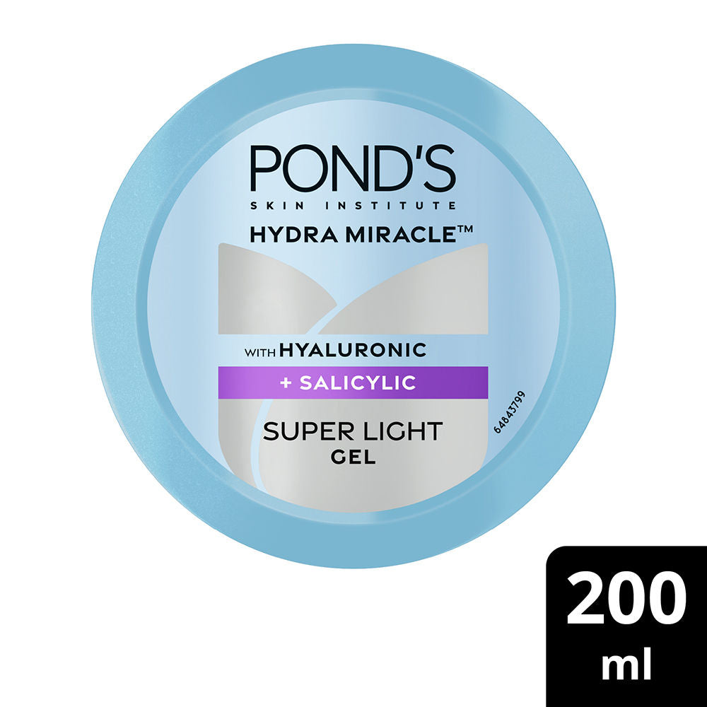 PONDS HYDRA MIRACLE GEL 200ML (MRP - 650 | Net - 258 )