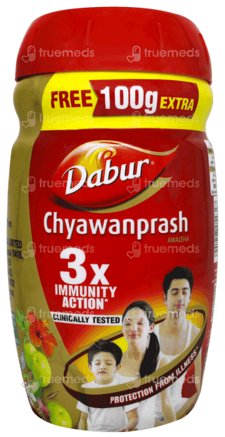 DABUR CHYAWANPRASH 900+100G (MRP - 430 | Net - 326 )