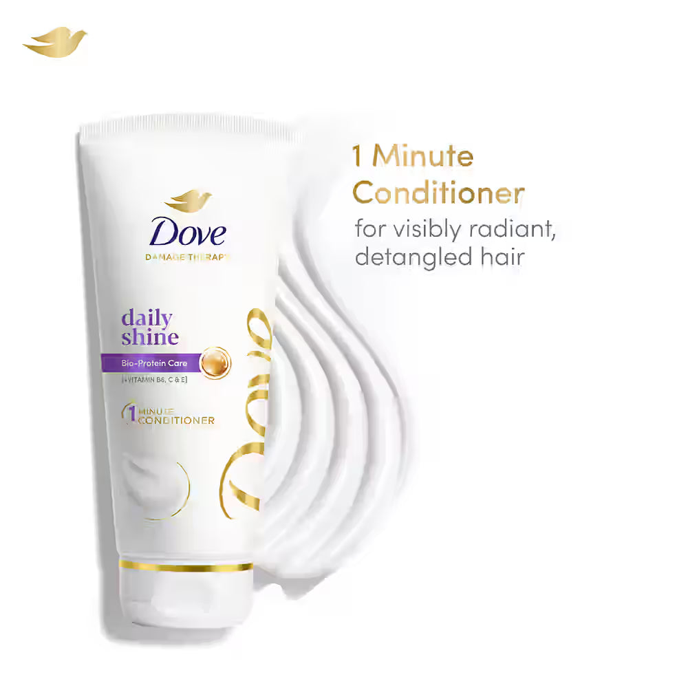 DOVE DAILY SHINE CONDI 175 ML (MRP - 313 | Net - 129 )