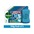 DETTOL SOAP ICE COOL 5*125G (MRP - 298 | Net - 212 )