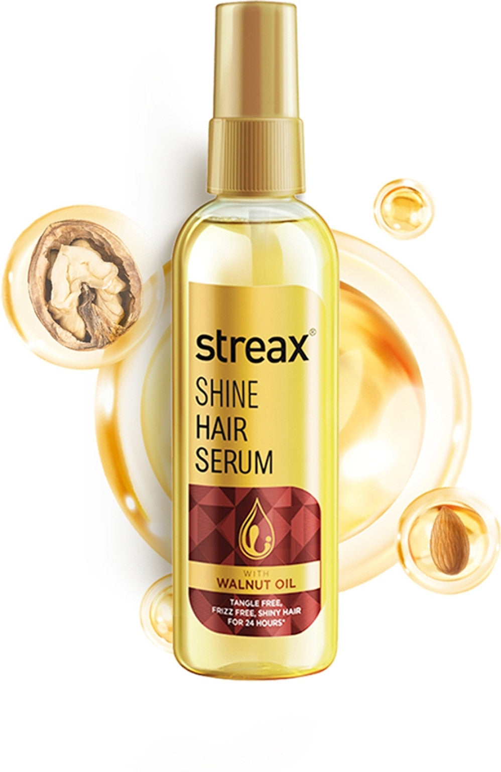 STREX HAIR SERUM 90ML WALNUT (MRP - 260 | Net - 175 )