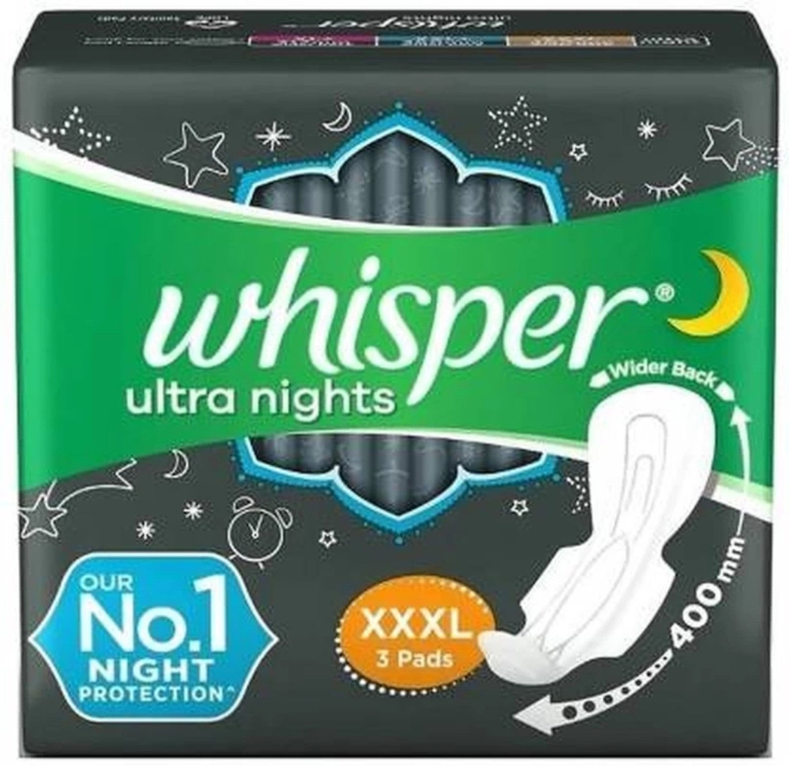 WHISPER ULTRA NIGHT (MRP - 625 | Net - 290 )
